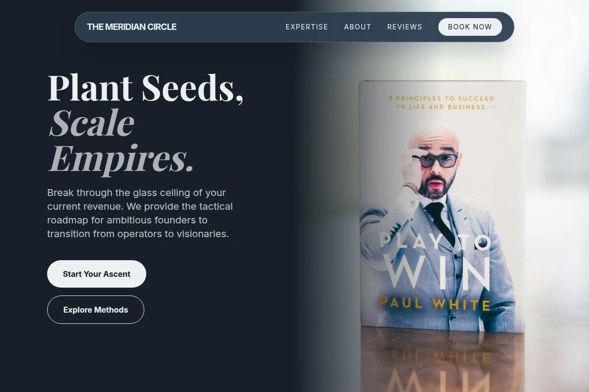 Premium Venture Capital Website Design